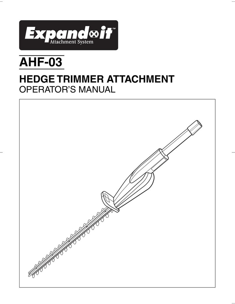 Ryobi AHF-03 Operator's manual