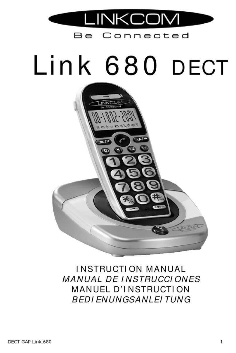 Linkcom Link 680 DECT instruction manual