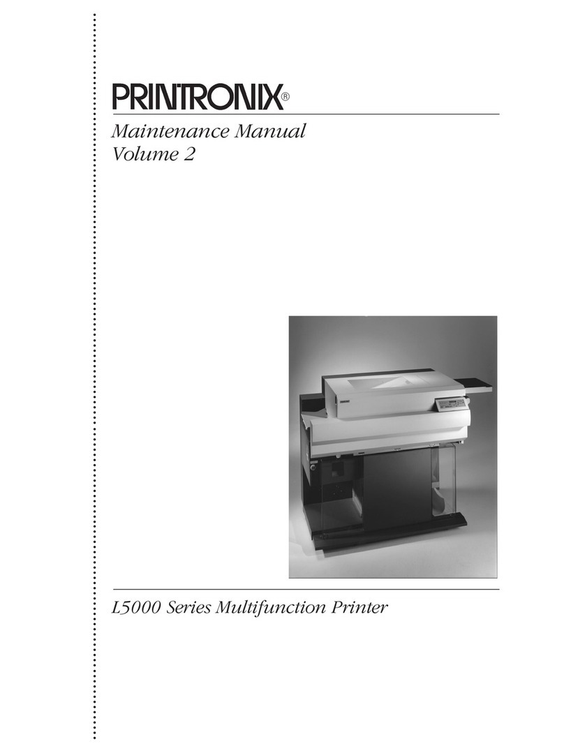 Printronix L5000 Series Maintenance manual