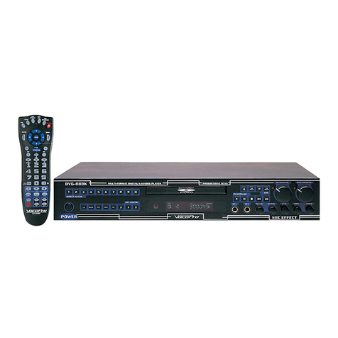 VocoPro DVG-888K II User manual