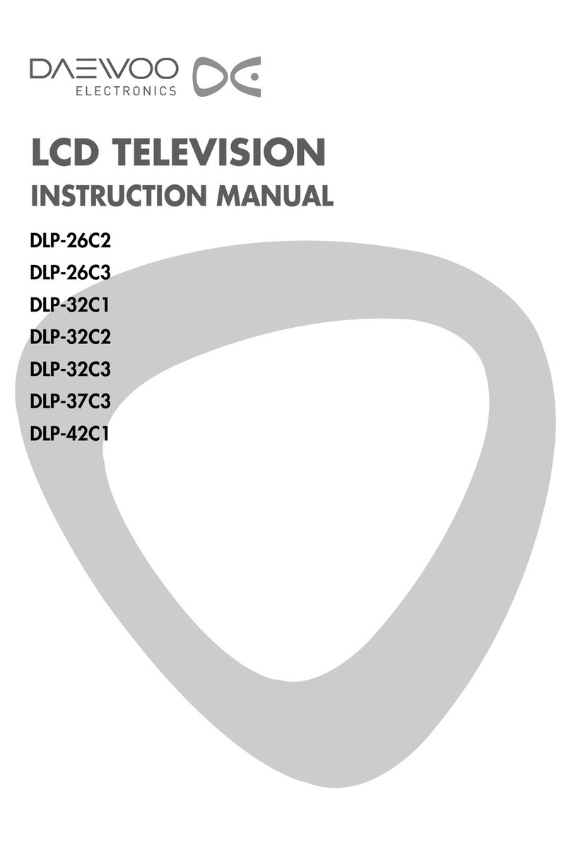 Daewoo DLP-26C2 User manual