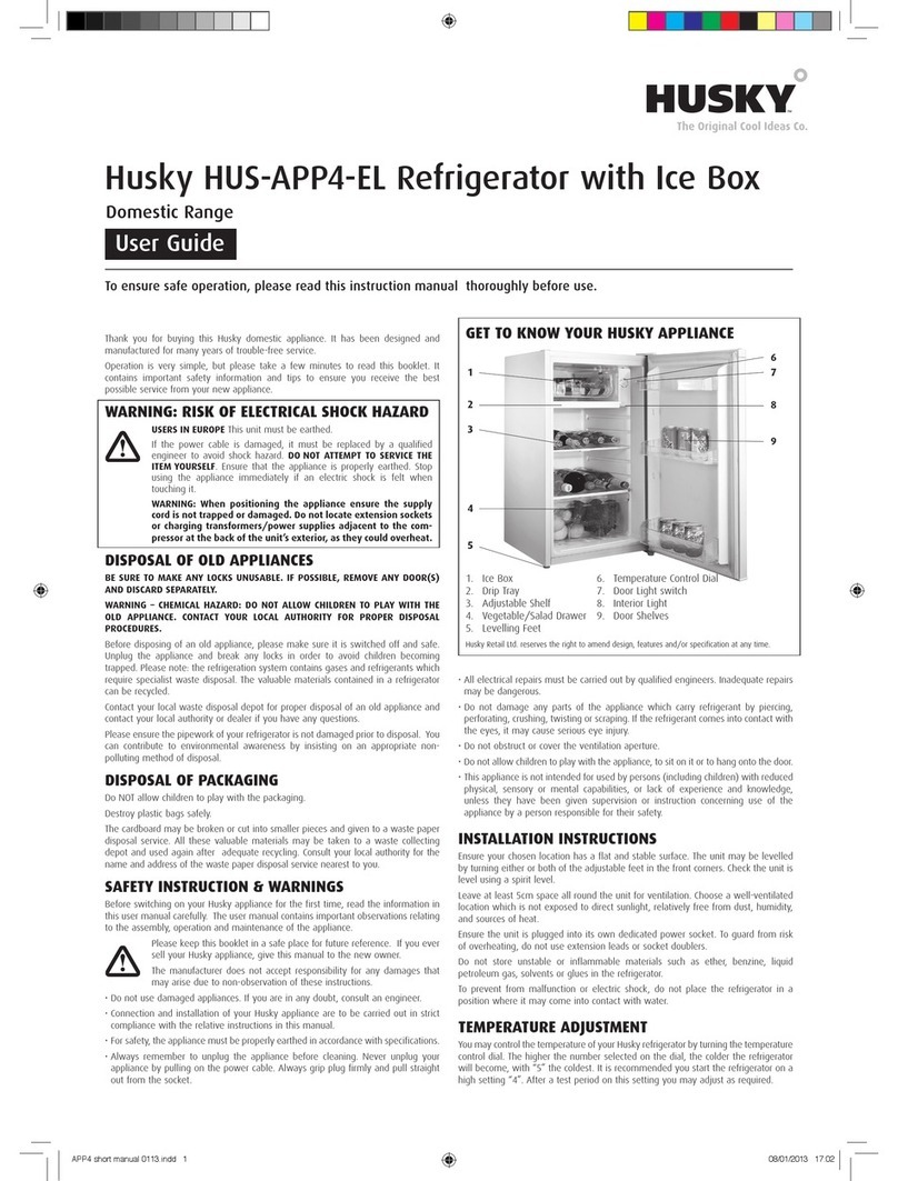 Husky HUS-APP4-EL User manual