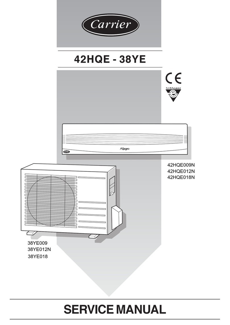Carrier ALLEGRO 42HQE009N User manual
