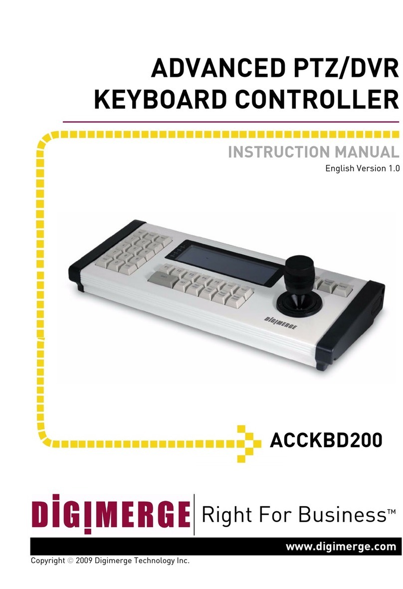 Digimerge ACCKBD200 instruction manual