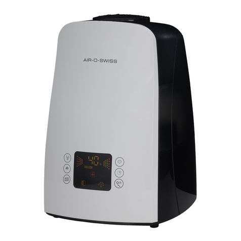 Air-O-Swiss AOS U600 Quick setup guide