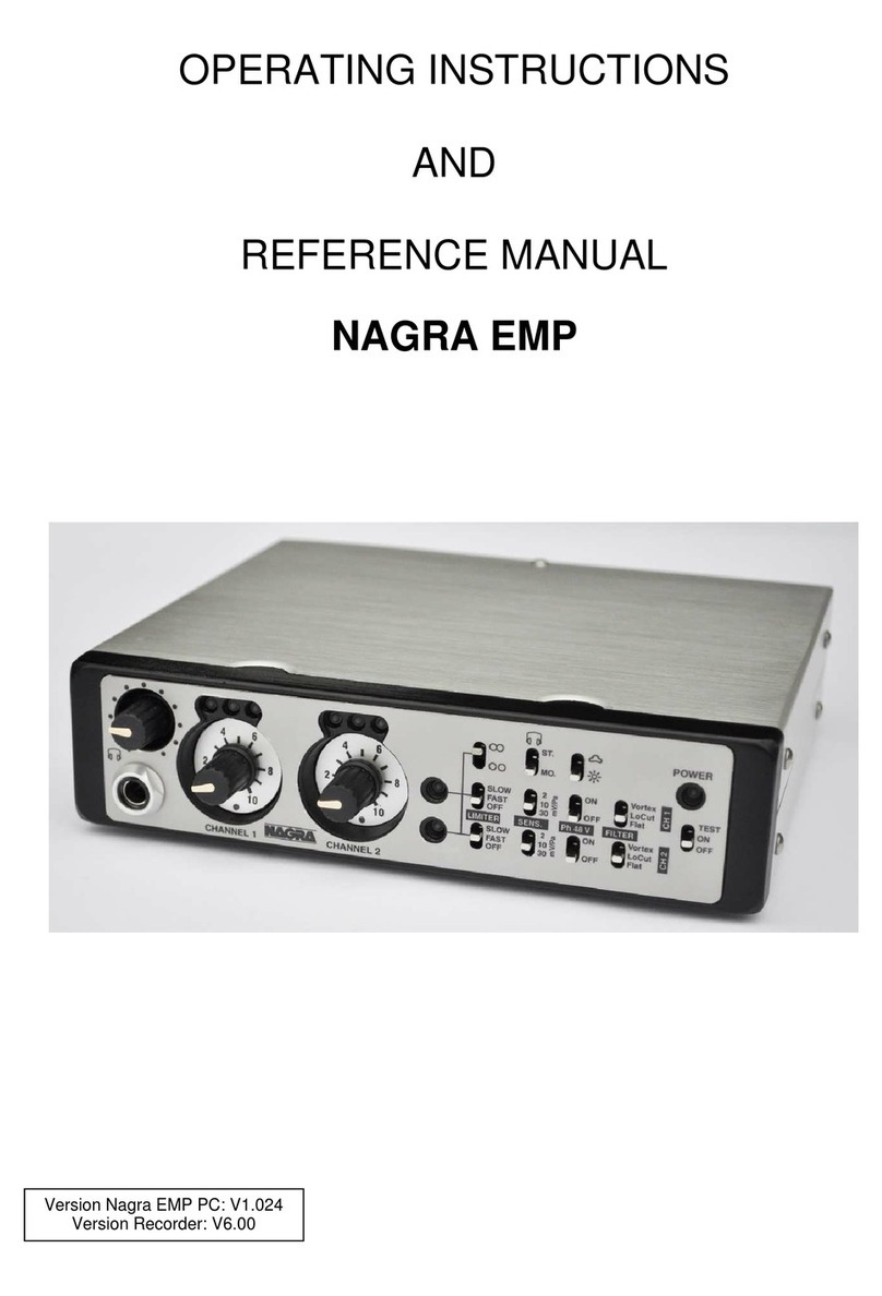 Nagra EMP User manual
