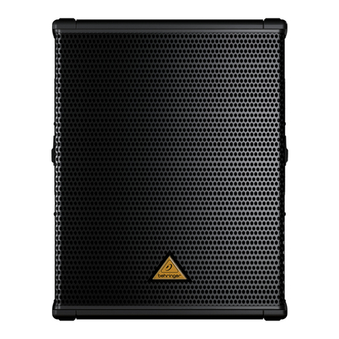 Behringer Eurolive B1800D-PRO Installation guide