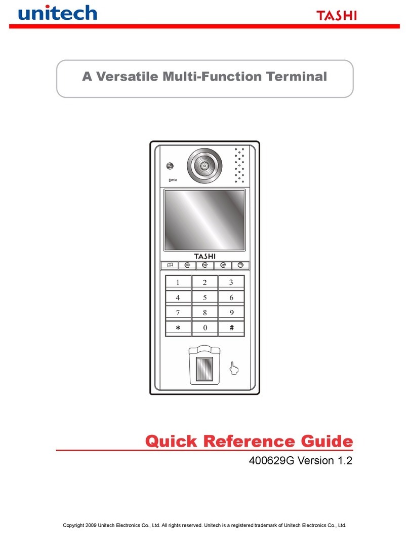 Unitech Tashi User manual