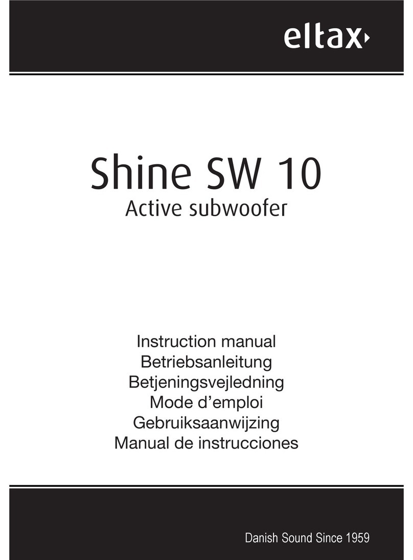 Eltax Shine SW 10 instruction manual