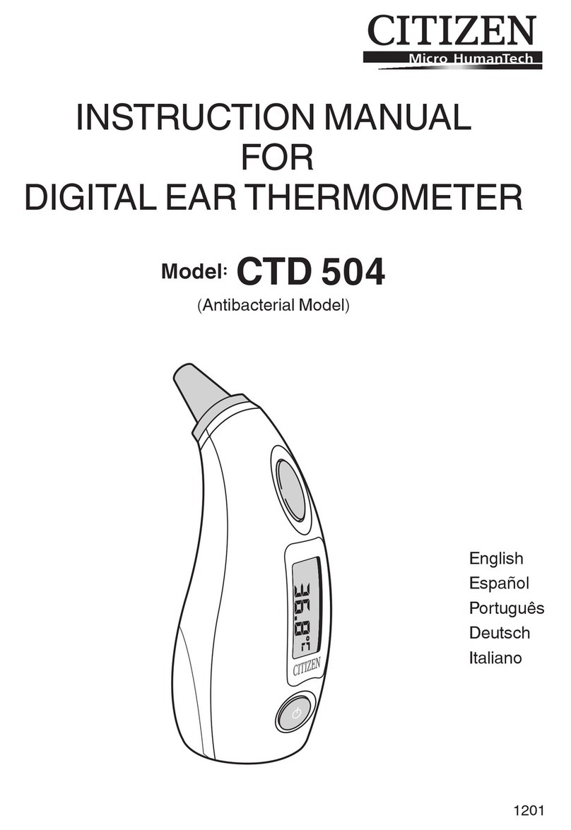 Citizen CTD 504 User manual
