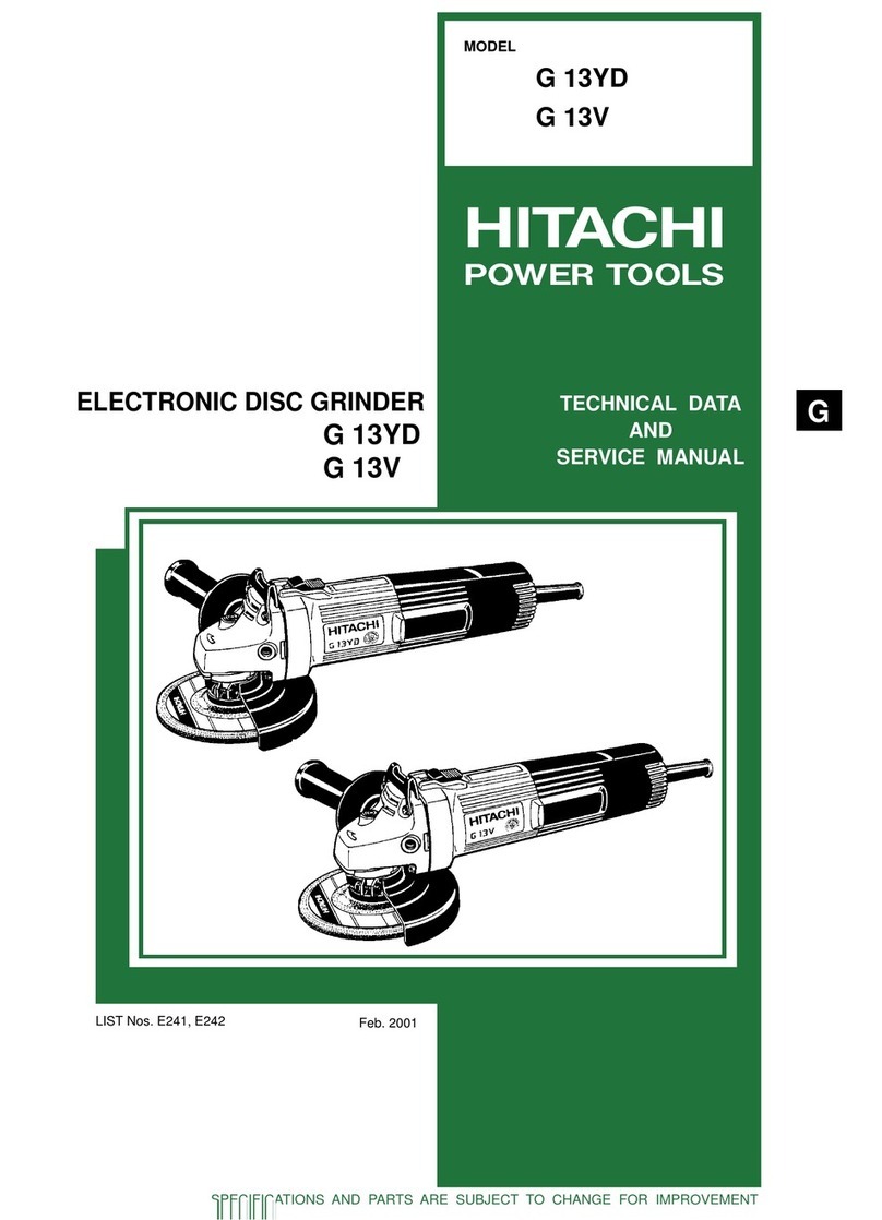 Hitachi G 13V Manual