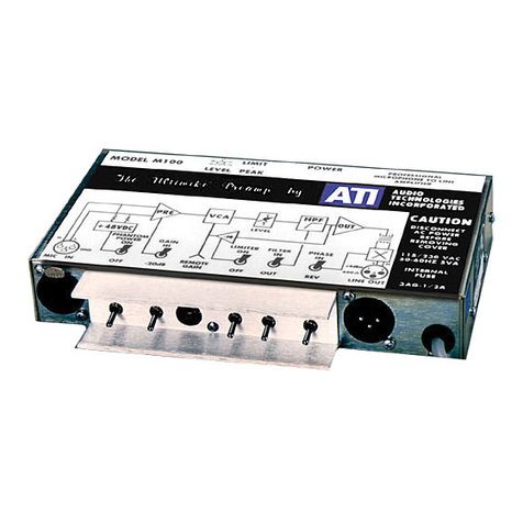 ATI Technologies M100 Operating instructions
