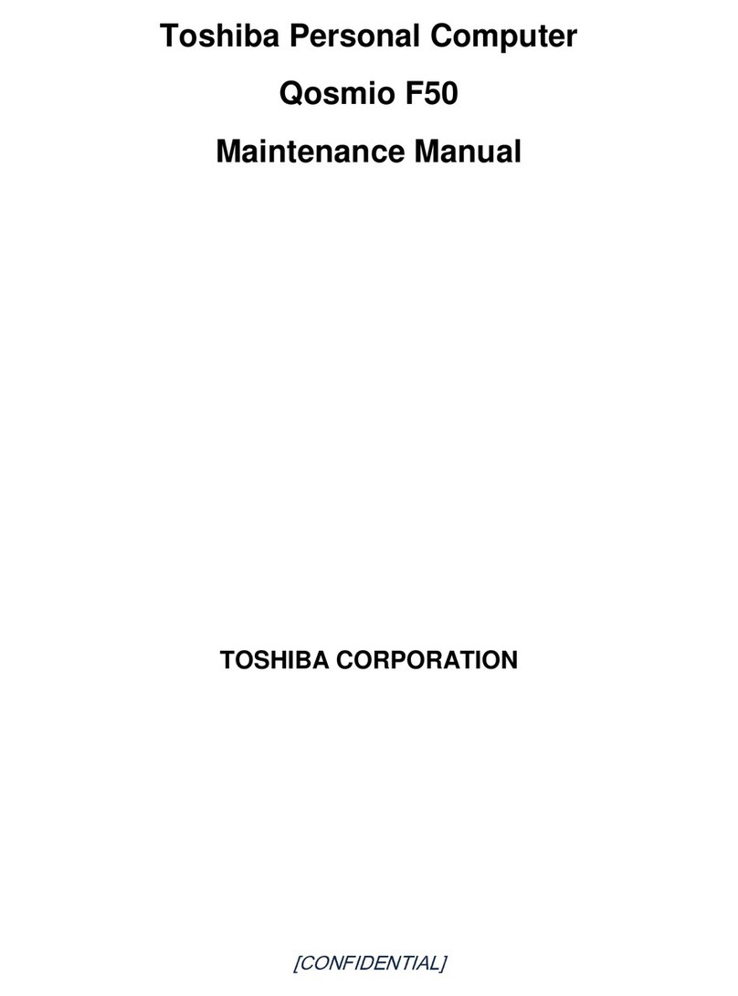 Toshiba Qosmio F50 Series User manual