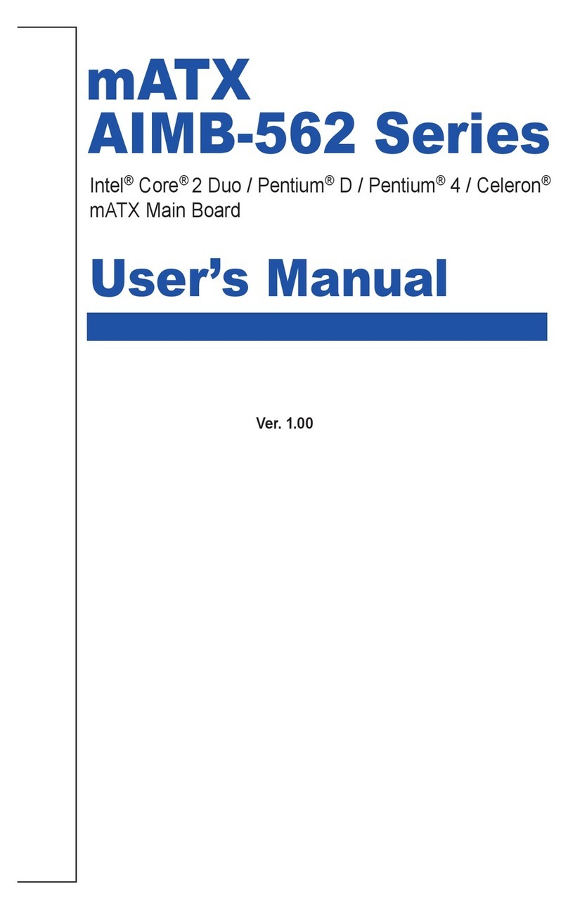 mATX AIMB-562 Series User manual