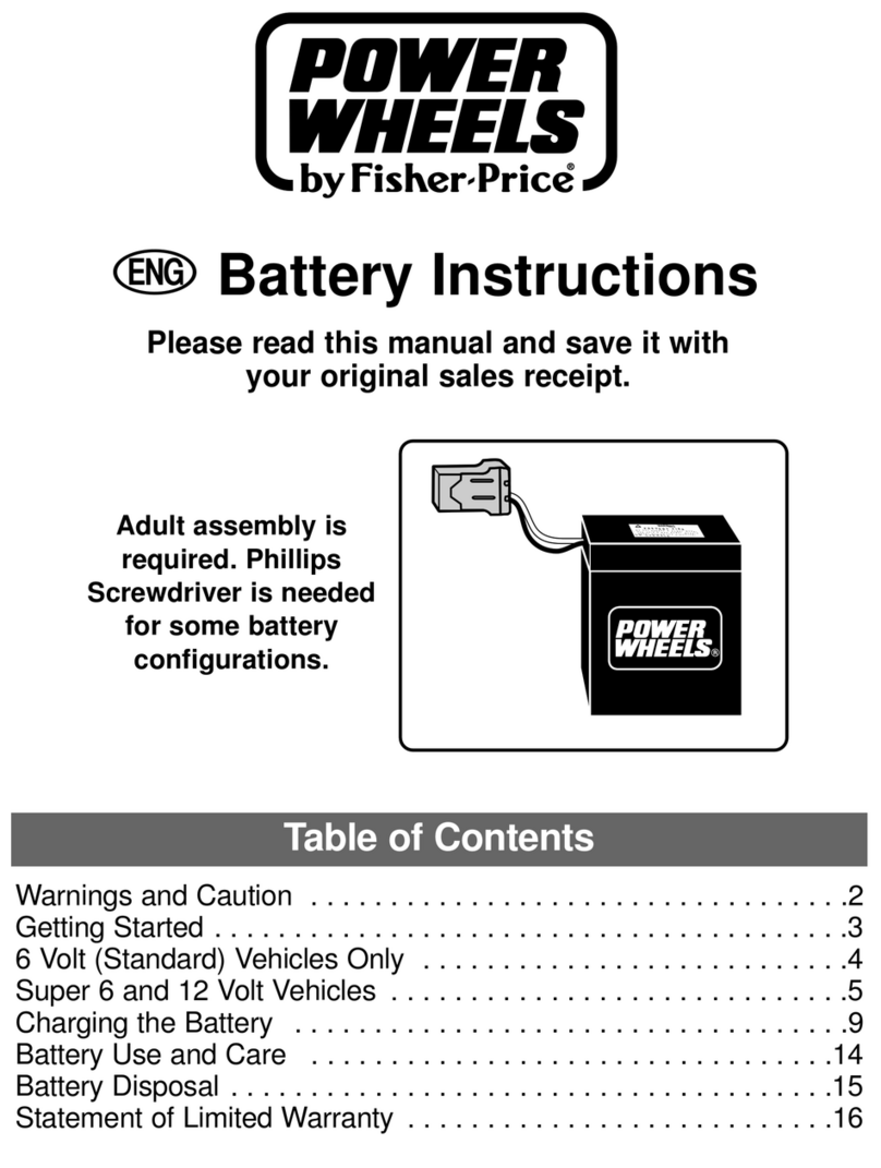 Power Wheels Power Wheels instructions