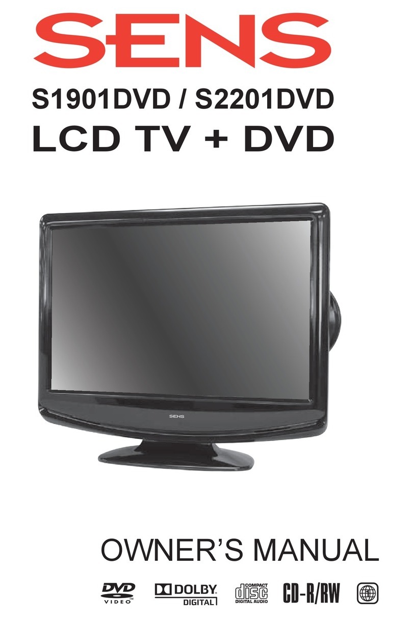 Sens S1901DVD User manual