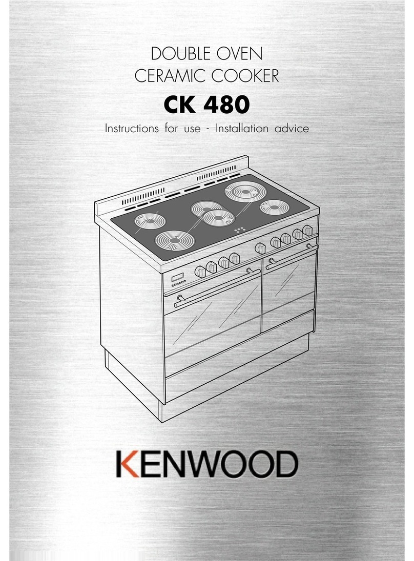 Kenwood CK 480 Instructions for use - installation advice