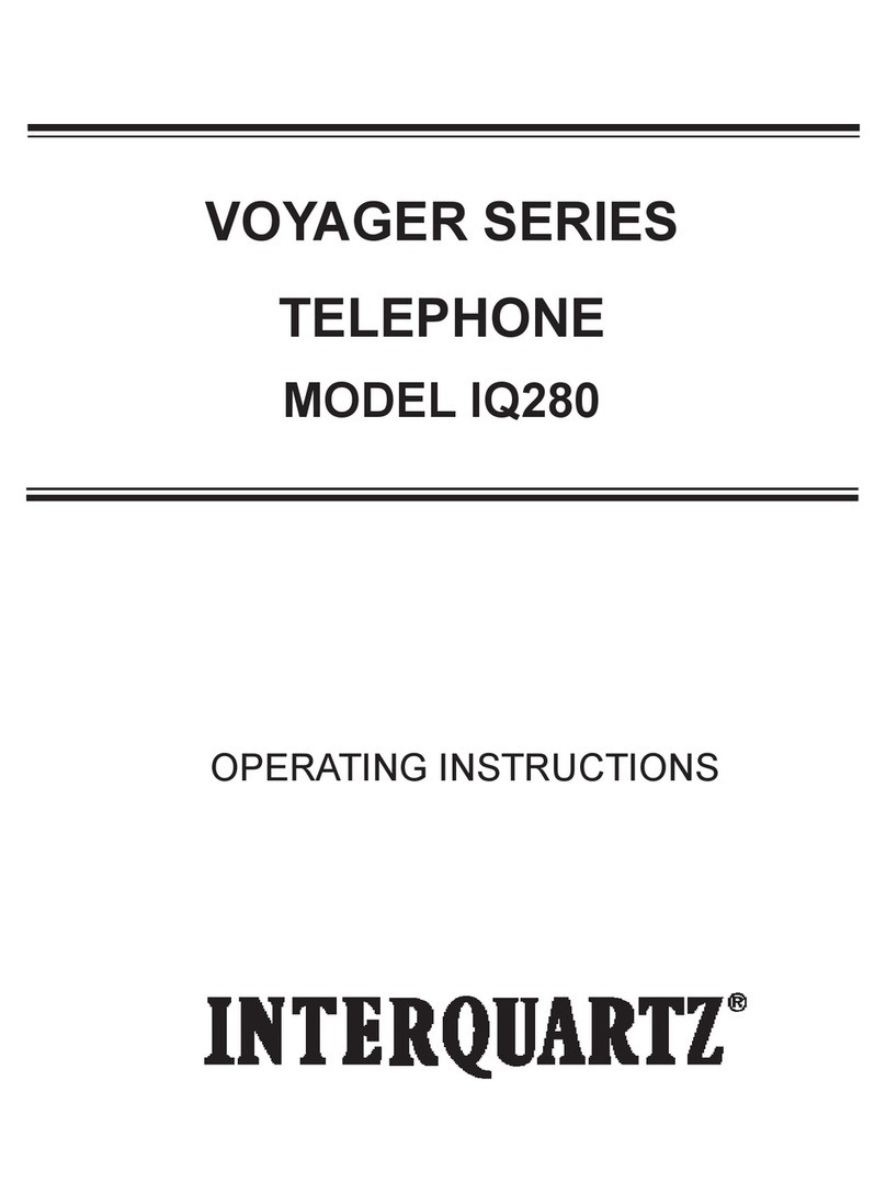 Interquartz VOYAGER IQ280 User manual