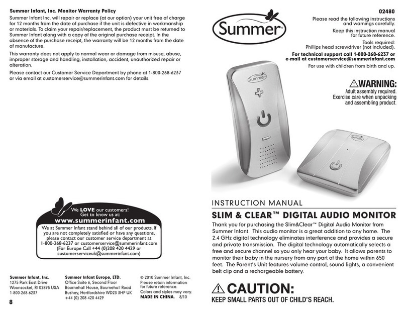 Summer 2480 instruction manual
