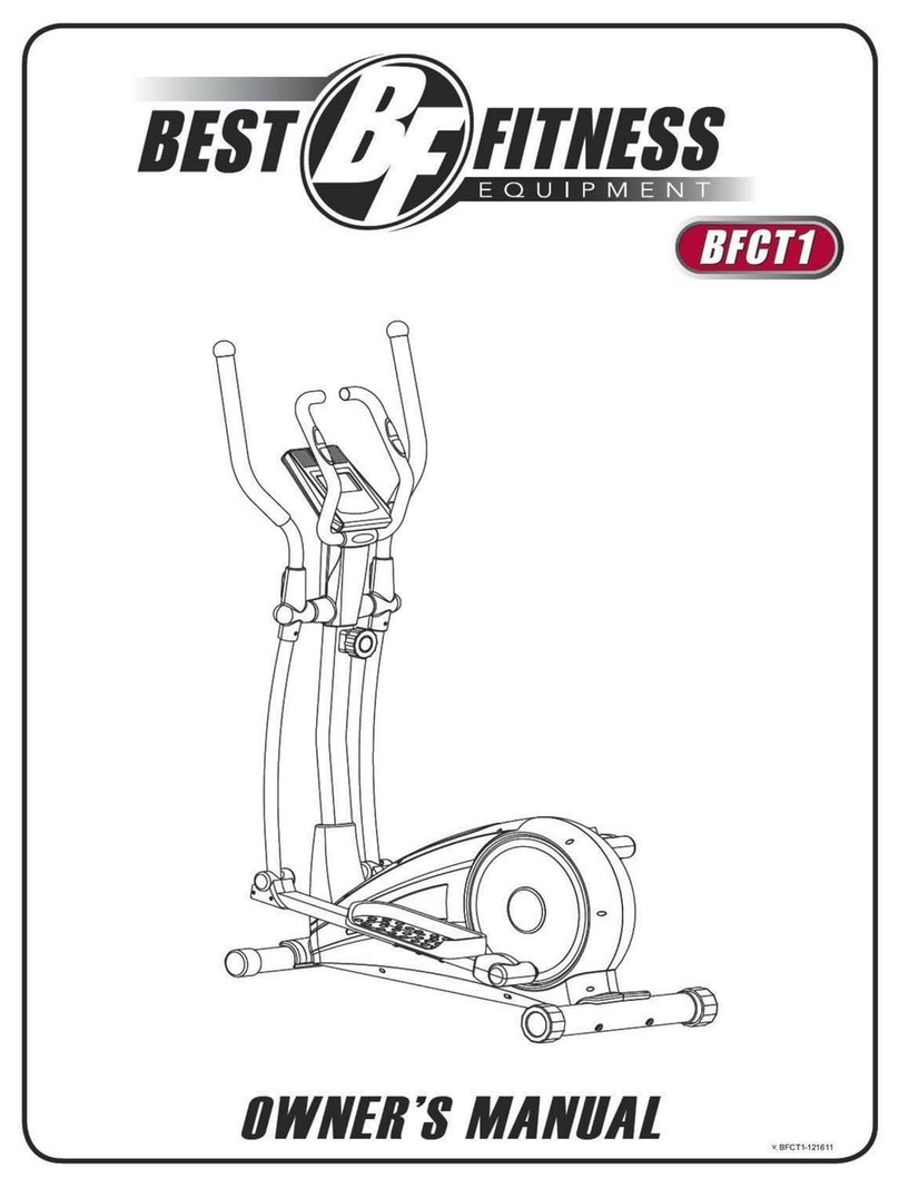 Best Fitness BFCT1 owner's manual