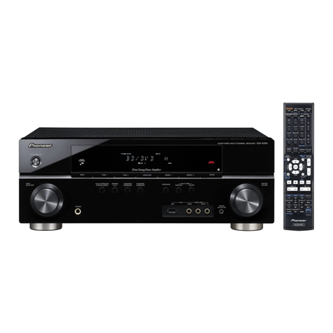 Pioneer VSX-819H-K - AV Receiver - Gloss operating instructions