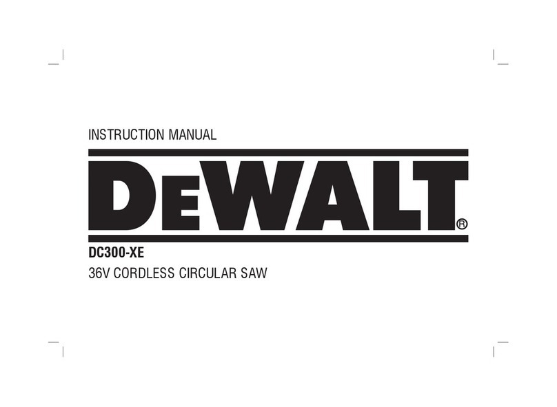 DeWalt DC300-XE User manual