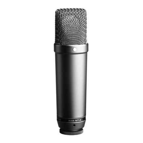 RODE Microphones NT1-A instruction manual