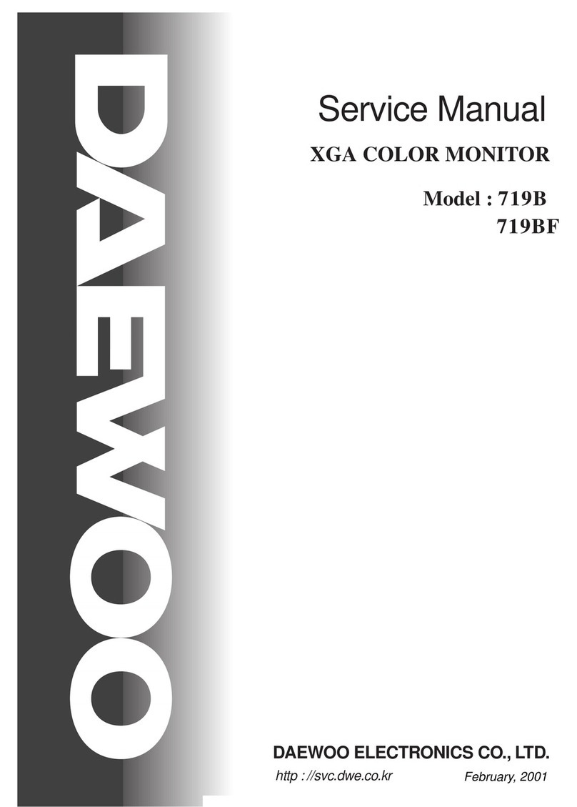 Daewoo 719B User manual
