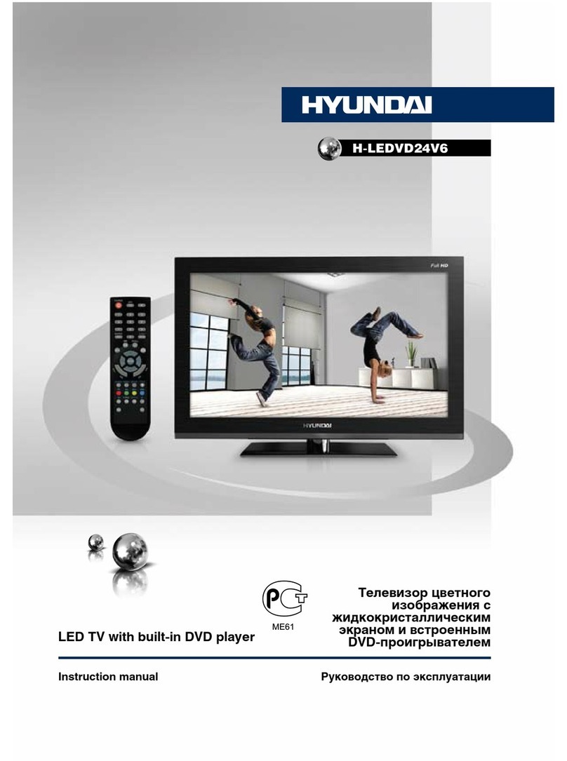 Hyundai H-LEDVD24V6 instruction manual