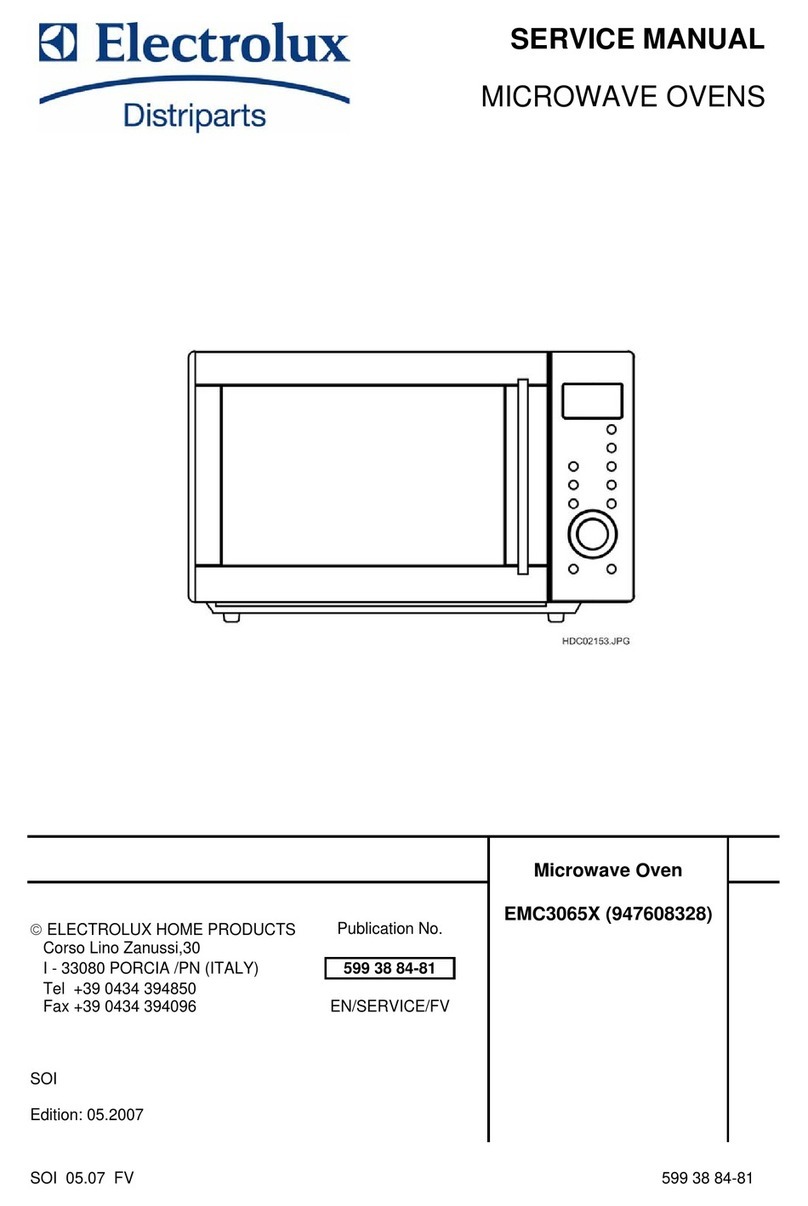 Electrolux EMC3065X User manual