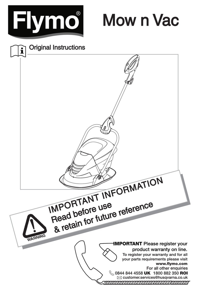 Flymo MOW N VAC User manual
