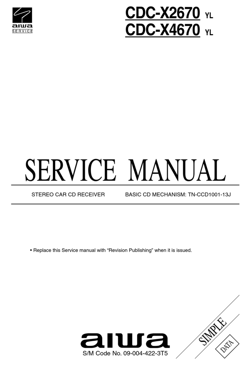 Aiwa CDC-X2670 User manual