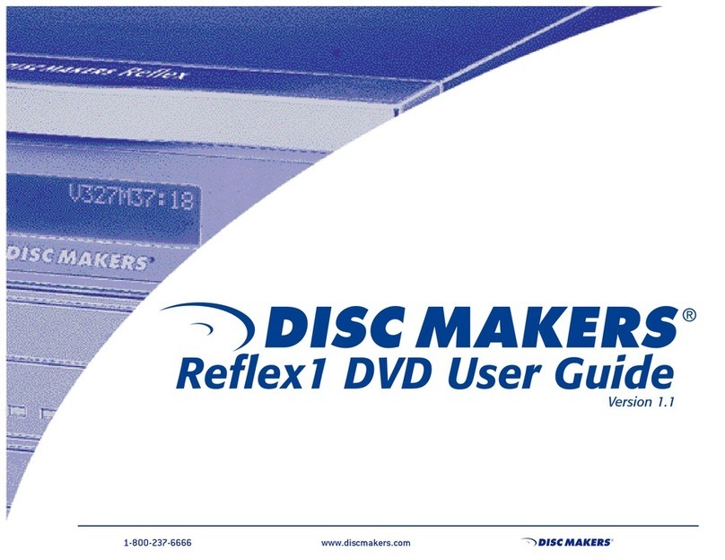Disc Makers Reflex1 user guide