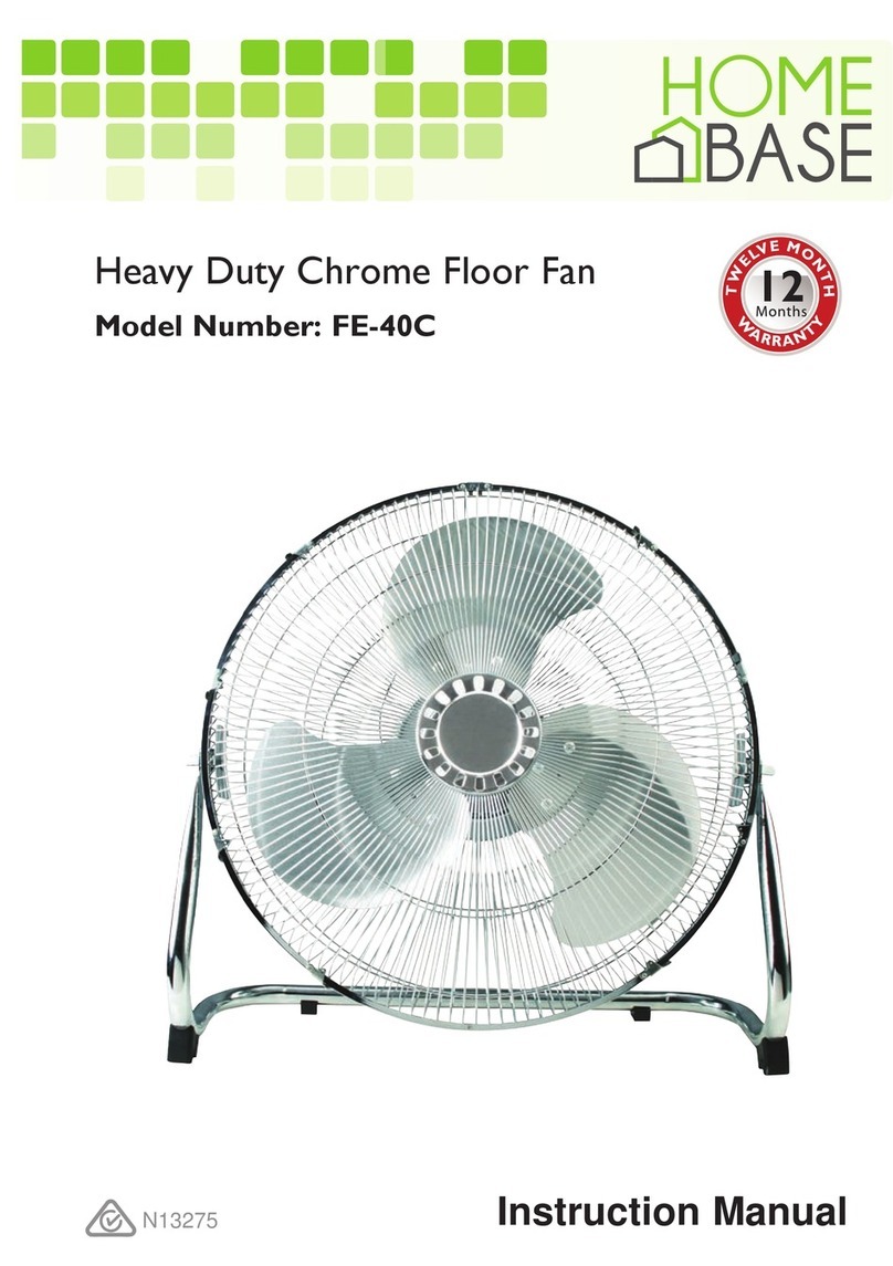 Homebase FE-40C instruction manual
