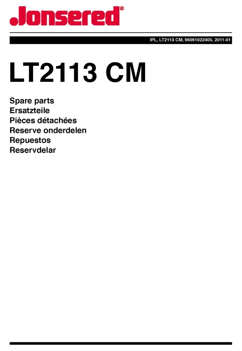 Jonsered LT2113 CM Spare parts