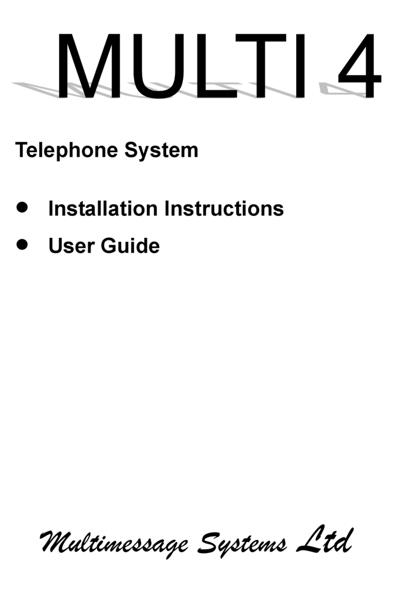 Multimessage Systems Multi 4 Installation and user guide