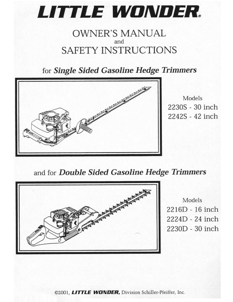 Little Wonder 2230S Assembly instructions