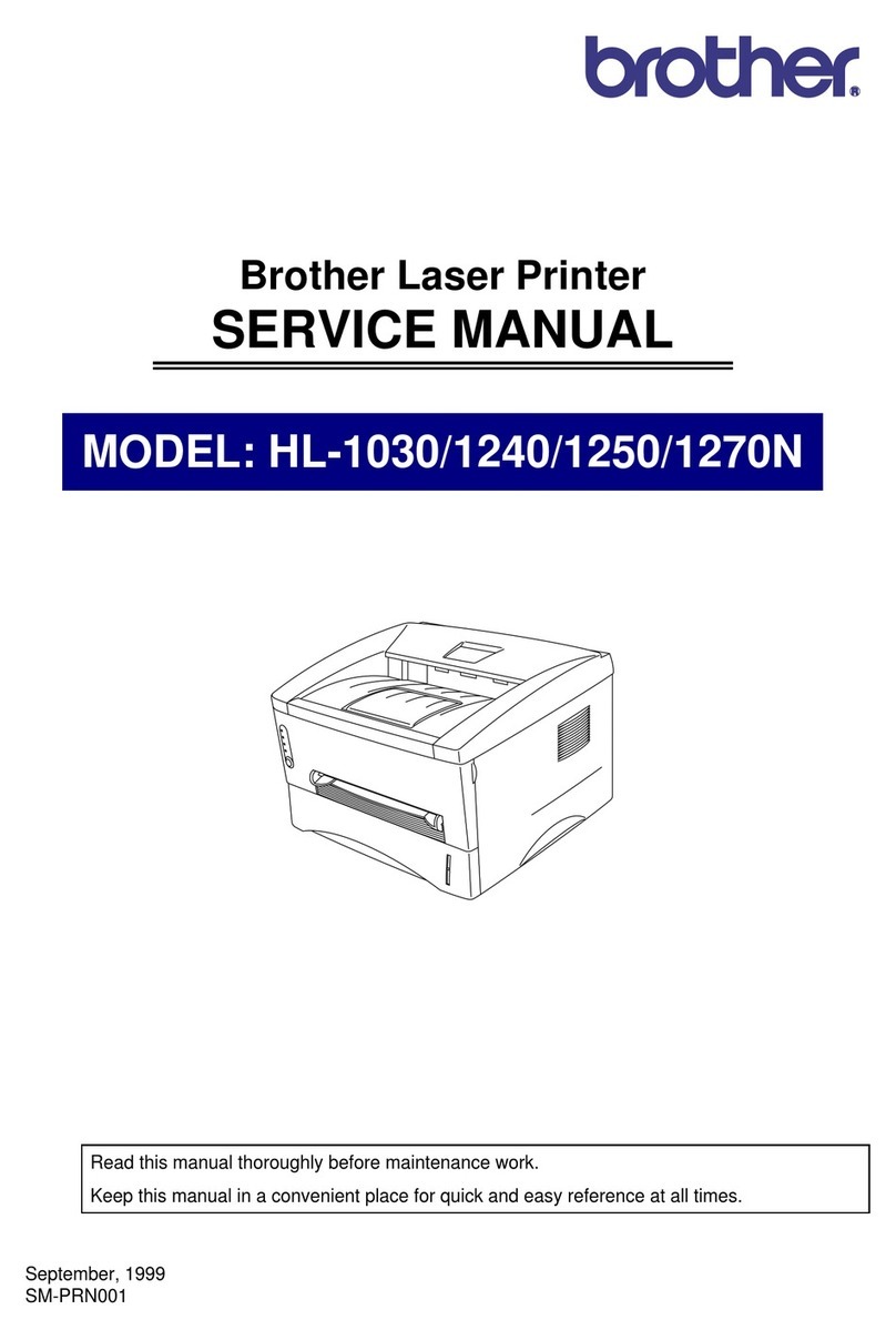 Brother HL-1030 User manual