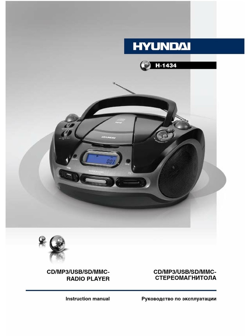 Hyundai H-1434 instruction manual