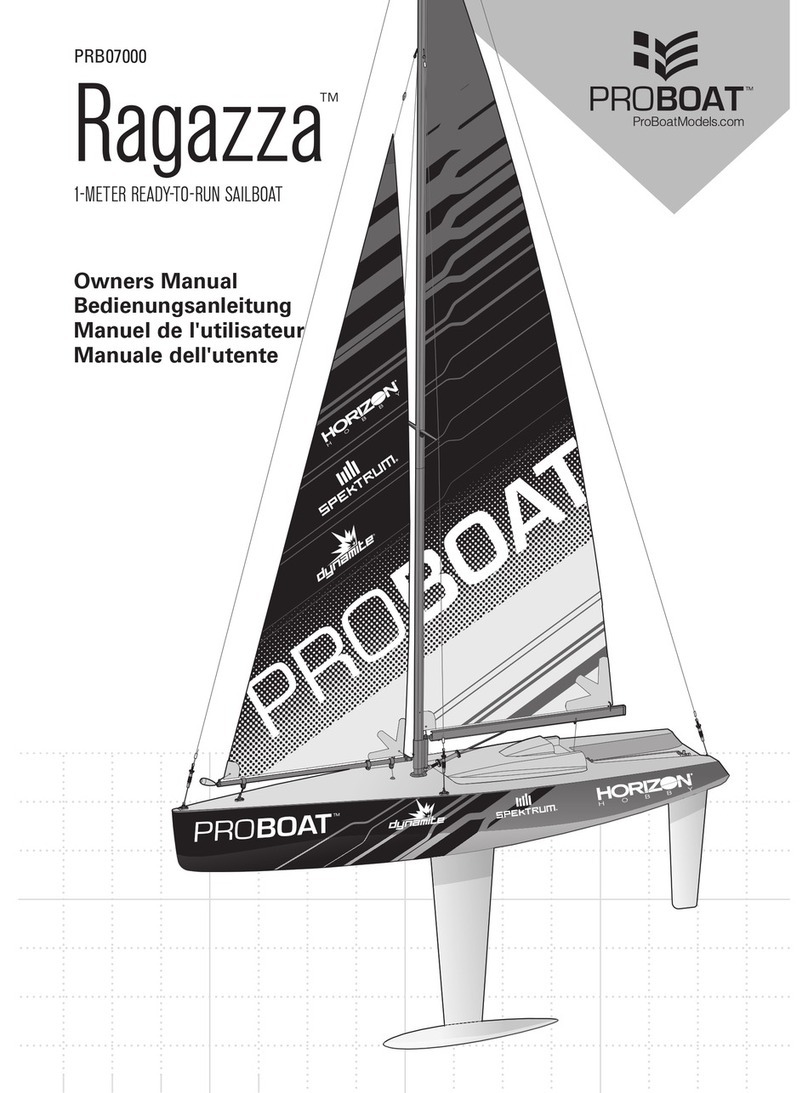 Pro Boat Ragazza PRB07000 User manual