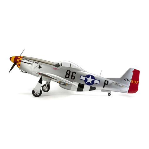 Hangar 9 P-51D Mustang 40 ARF User manual