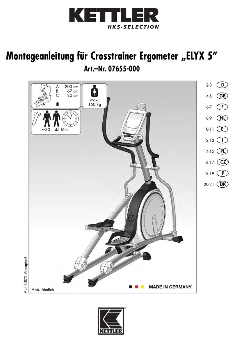 Kettler ELYX 5 User manual