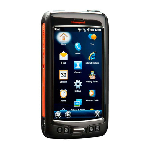 Honeywell Dolphin 70e Black User manual