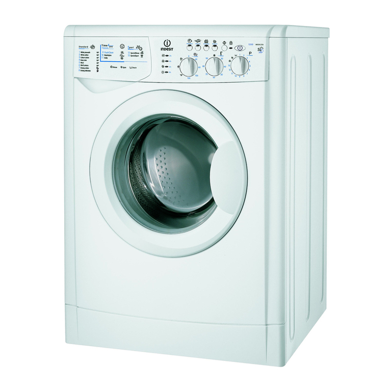 Indesit WIDXL 126 S User manual