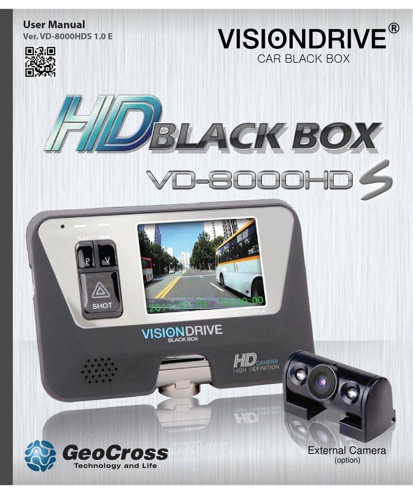 Vision Drive HD BLACK BOX VD-8000HD user manual