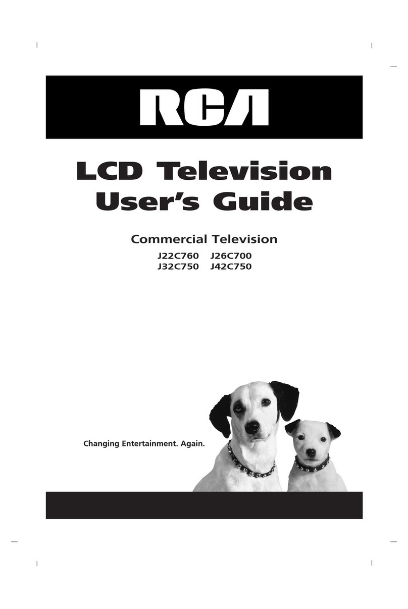 RCA J22C760 User manual
