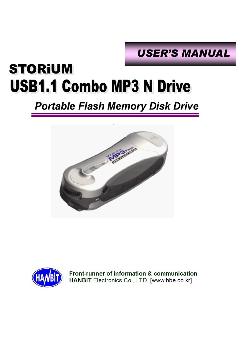 HANBiT Electronics STORiUM user manual