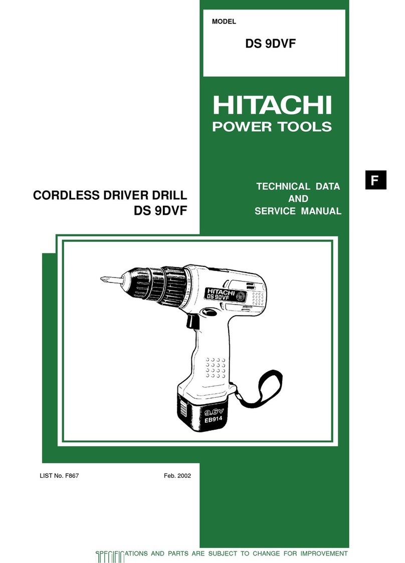 Hitachi DS 9DVF Technical data and service manual