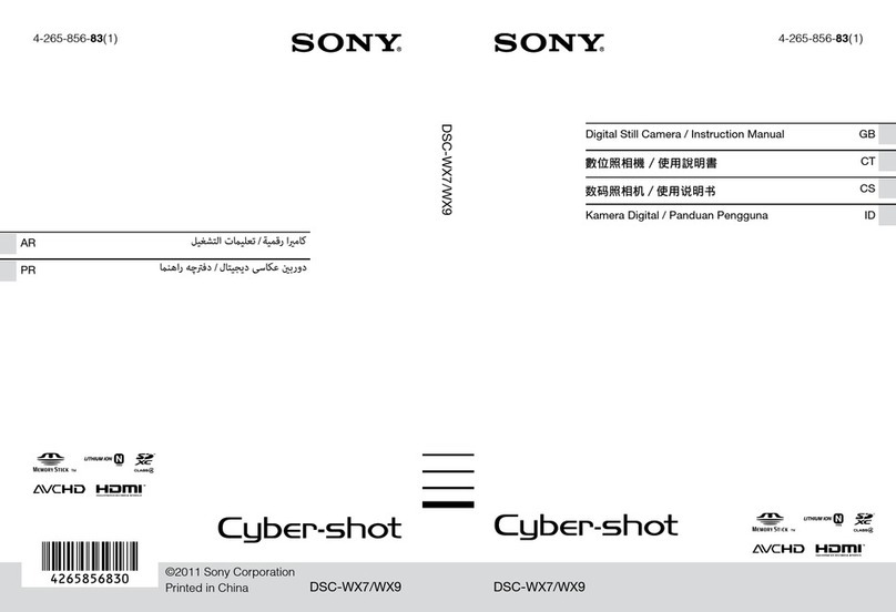 Sony Cyber-shot DSC-WX7 User manual