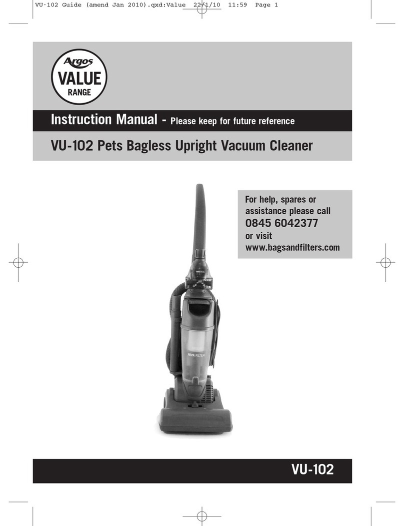 Argos VU-102 User manual